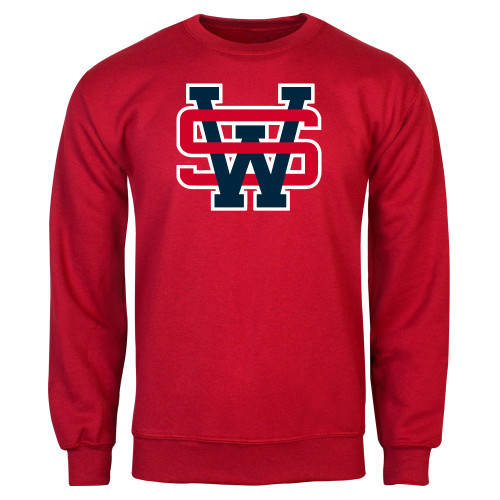 Southwest Red Fleece Crew