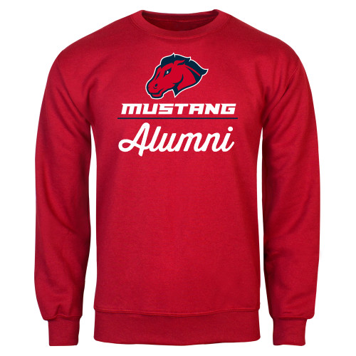  Red Fleece Crew - Alumni