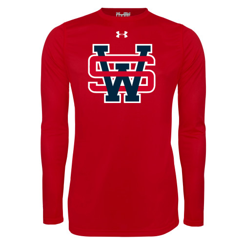  Under Armour Red Long Sleeve Tech Tee - SW