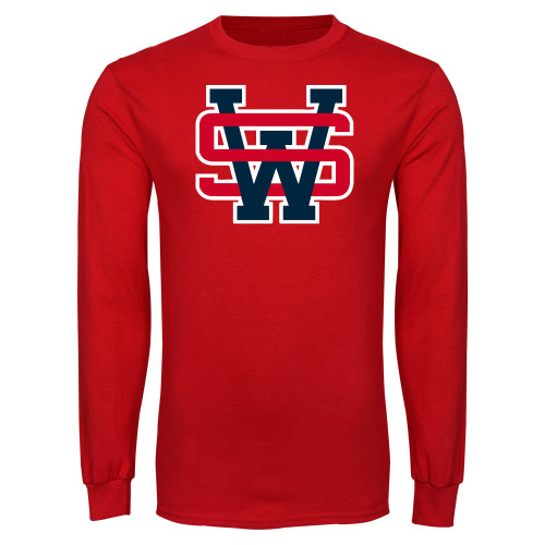 Red Long Sleeve T Shirt - SW
