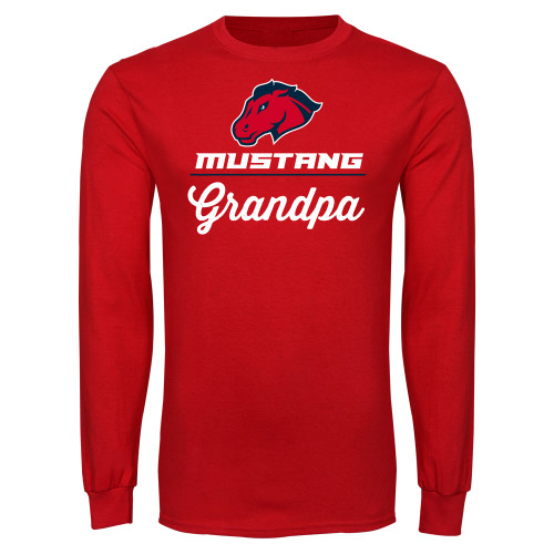  Red Long Sleeve T Shirt - Grandpa