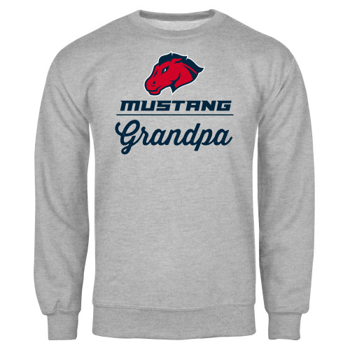  Grey Fleece Crew - Grandpa