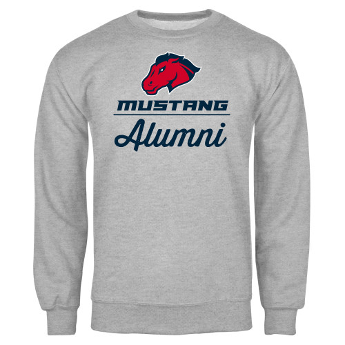  Grey Fleece Crew - Alumni