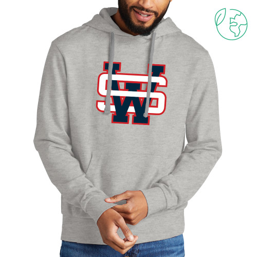  Allmade Light Grey Organic French Terry Pullover Hoodie - SW