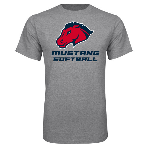 Grey T Shirt - Softball