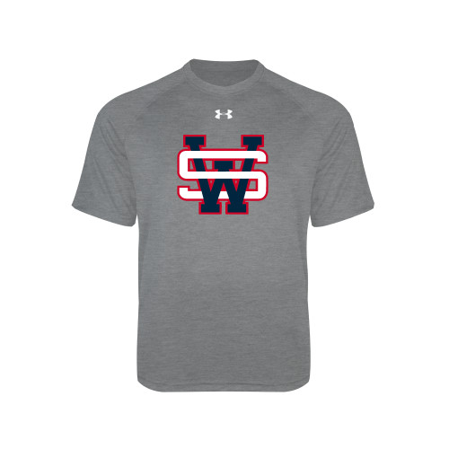  Under Armour Youth Grey Tech Tee - SW
