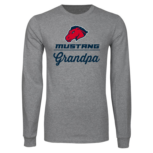  Grey Long Sleeve T Shirt - Grandpa