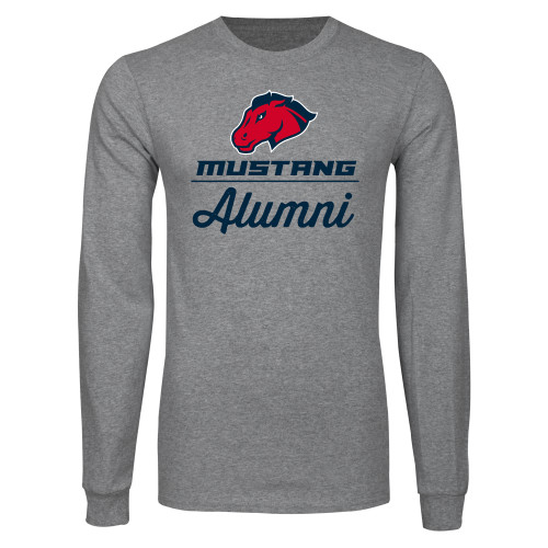  Grey Long Sleeve T Shirt - Alumni