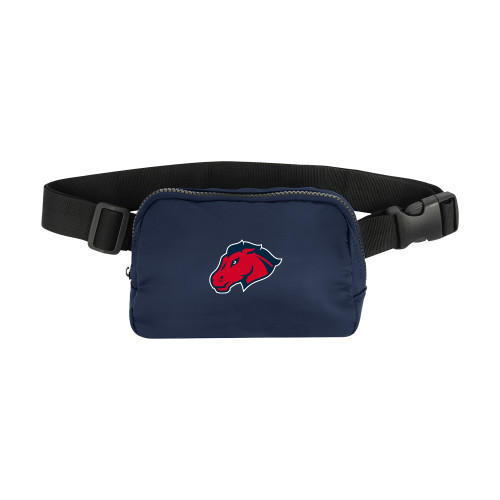  Anywhere Navy Belt Bag - Mustang Head