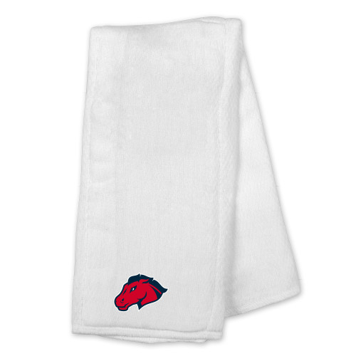  Baby Burp Cloth - Mustang Head