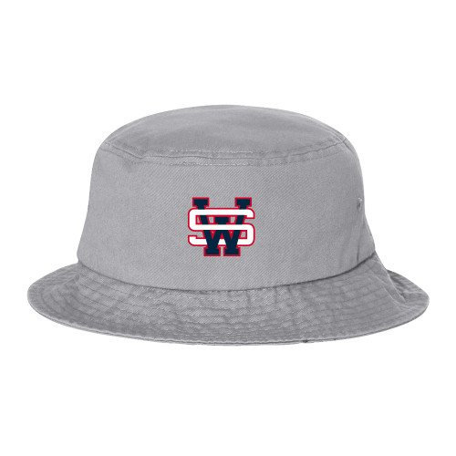  Sportsman Grey Bucket Hat - SW