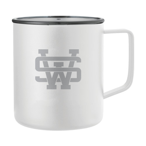  Rover Camp Vacuum Insulated White Mug 14oz - SW Engraved