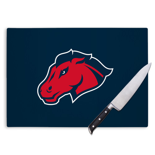  Cutting Board - Mustang Head