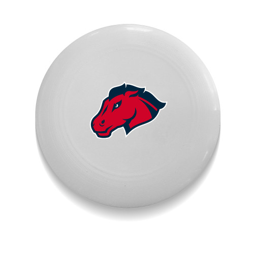  Ultimate White Sport Disc - Mustang Head