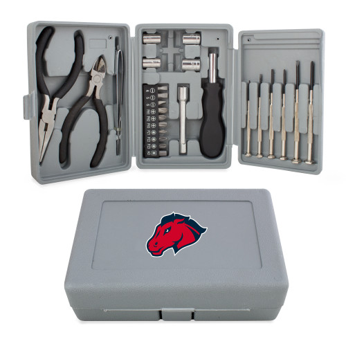  Compact 26 Piece Deluxe Tool Kit - Mustang Head