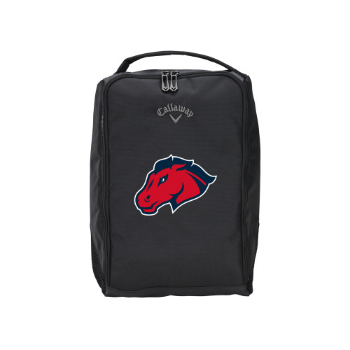 Callaway Clubhouse Black Golf Shoe Bag - Mustang Head