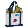 Thumbnail image for  Contender White/Navy Canvas Tote