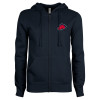 Thumbnail image for  ENZA Womens Navy Fleece Full Zip Hoodie