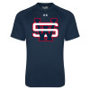 Thumbnail image for  Under Armour Navy Tech Tee