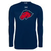 Thumbnail image for  Under Armour Navy Long Sleeve Tech Tee