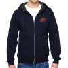 Thumbnail image for  Navy Fleece Full Zip Hoodie