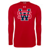 Thumbnail image for  Under Armour Red Long Sleeve Tech Tee