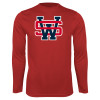 Thumbnail image for  Red Performance Long Sleeve Shirt