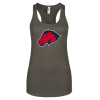 Thumbnail image for  Next Level Womens Charcoal Racerback Tank