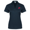 Thumbnail image for  Womens Navy Performance Fine Jacquard Polo