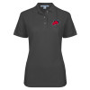 Thumbnail image for  Womens Silk Touch Charcoal Pique Polo