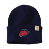 Thumbnail image for  Carhartt Navy Knit Beanie w/Cuff