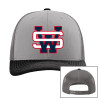 Thumbnail image for  Richardson Grey/Charcoal/Black Trucker Hat