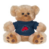 Thumbnail image for  Plush Big Paw 8 1/2 inch Brown Bear w/Navy Shirt