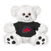 Thumbnail image for  Plush Big Paw 8 1/2 inch White Bear w/Black Shirt