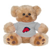 Thumbnail image for  Plush Big Paw 8 1/2 inch Brown Bear w/Grey Shirt