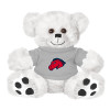 Thumbnail image for  Plush Big Paw 8 1/2 inch White Bear w/Grey Shirt