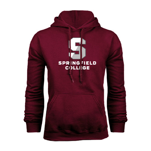  Maroon Fleece Hoodie - Official Logo