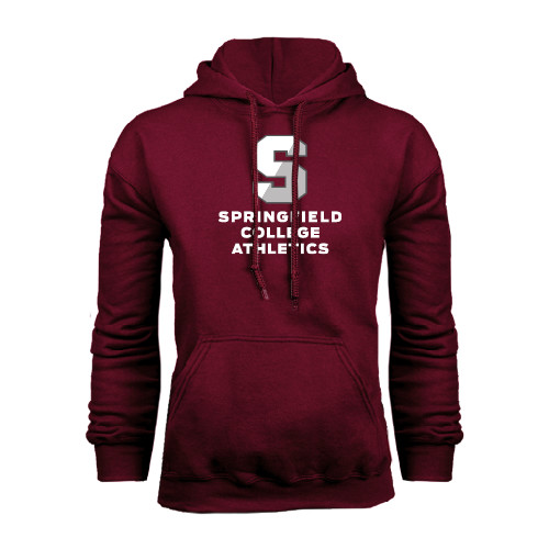  Maroon Fleece Hoodie - Springfield College Athletics