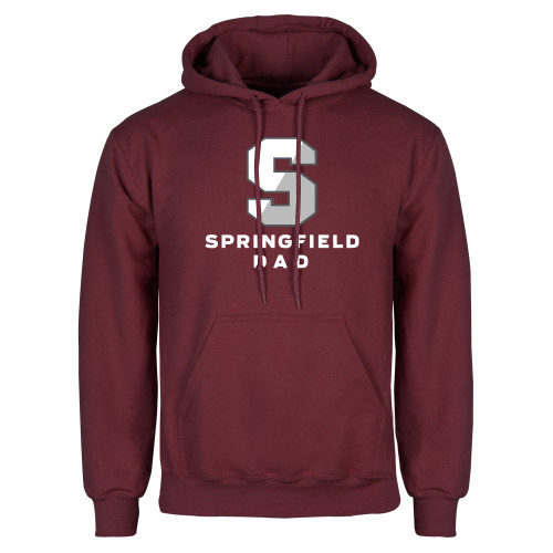  Maroon Fleece Hoodie - Dad