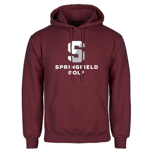  Maroon Fleece Hoodie - Golf