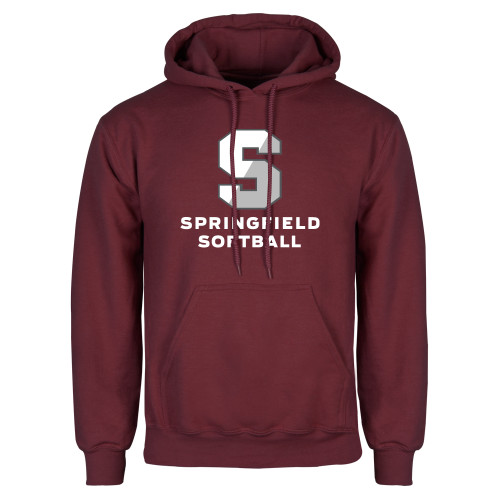  Maroon Fleece Hoodie - Softball