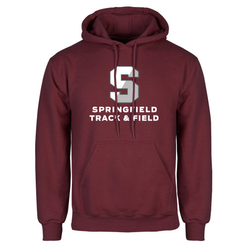  Maroon Fleece Hoodie - Track & Field
