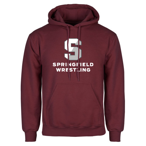  Maroon Fleece Hoodie - Wrestling