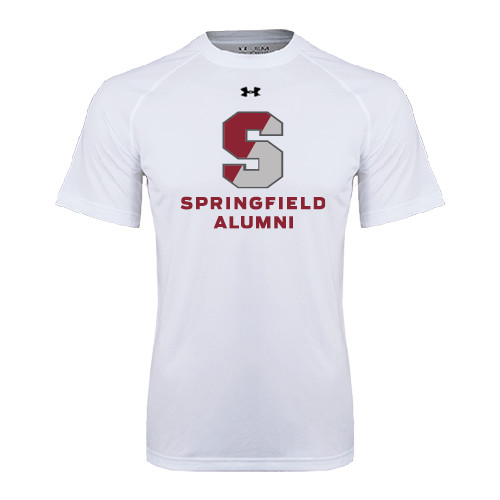  Under Armour White Tech Tee - Alumni