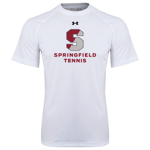  Under Armour White Tech Tee - Tennis