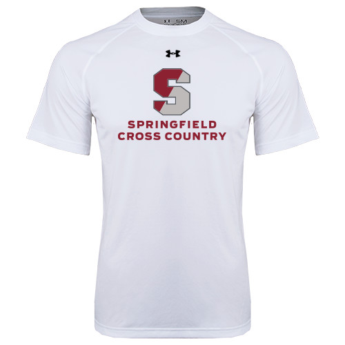  Under Armour White Tech Tee - Cross Country