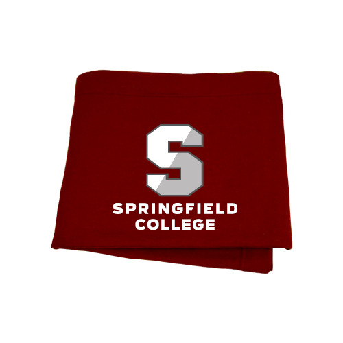  Maroon Sweatshirt Blanket - Official Logo
