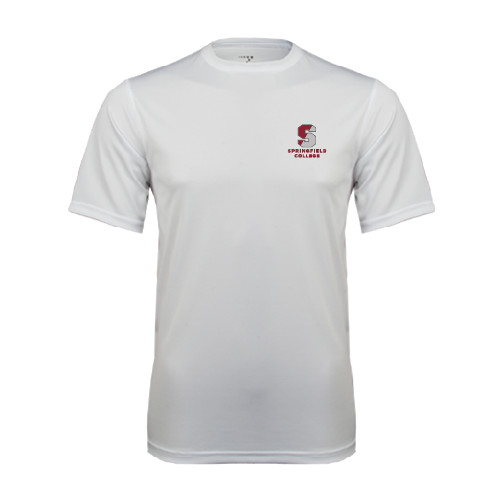  White Performance Tee - Official Logo