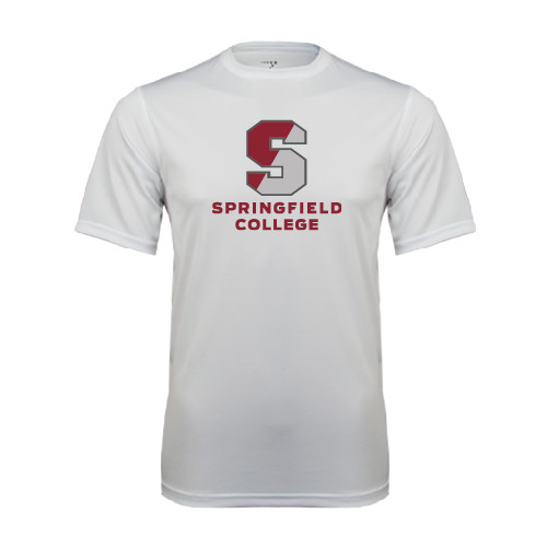  White Performance Tee - Official Logo