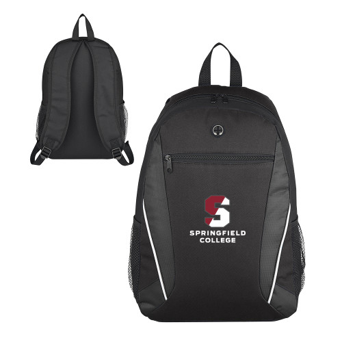  Homerun Black Computer Backpack - Official Logo
